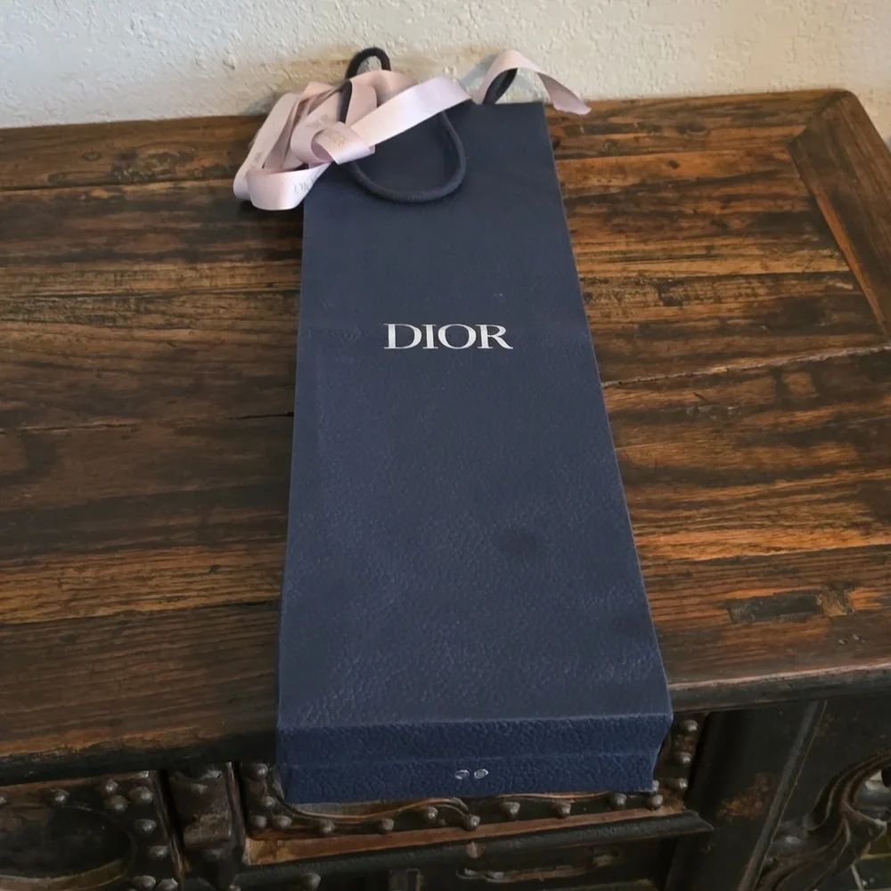 Dior Tall Bag with Ribbon